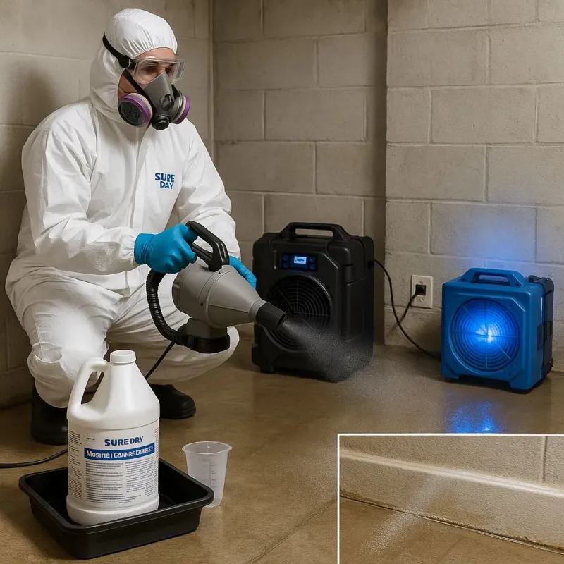 Sanitization and Odor Removal process in Newport, NC
