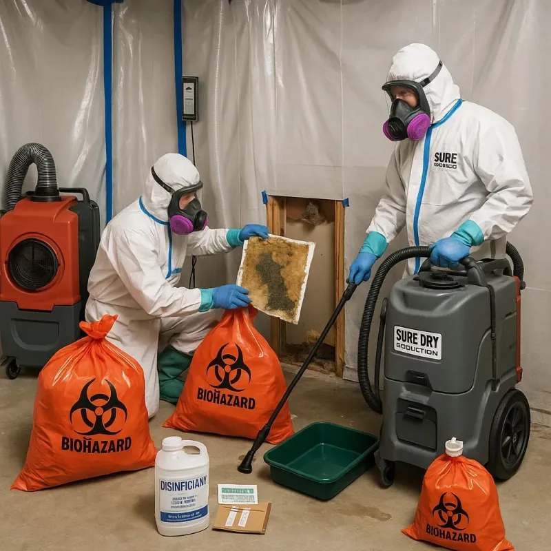 Contaminated Water Handling Protocols process in Newport, NC