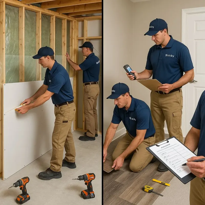 Repairs and Reconstruction process in Newport, NC