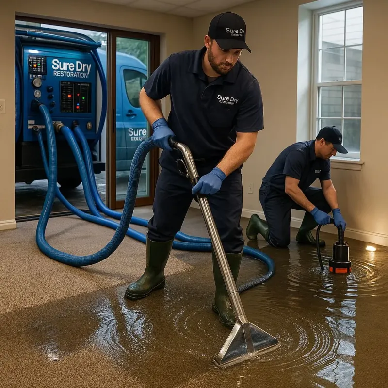 Water Extraction and Removal process in Newport, NC